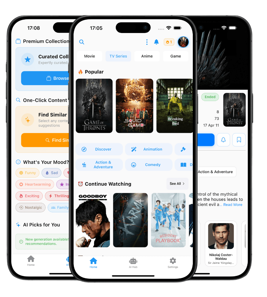 Watchlistfy App Screenshots
